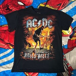 AC/DC Hells Bells 2016 Graphic Tee Shirt